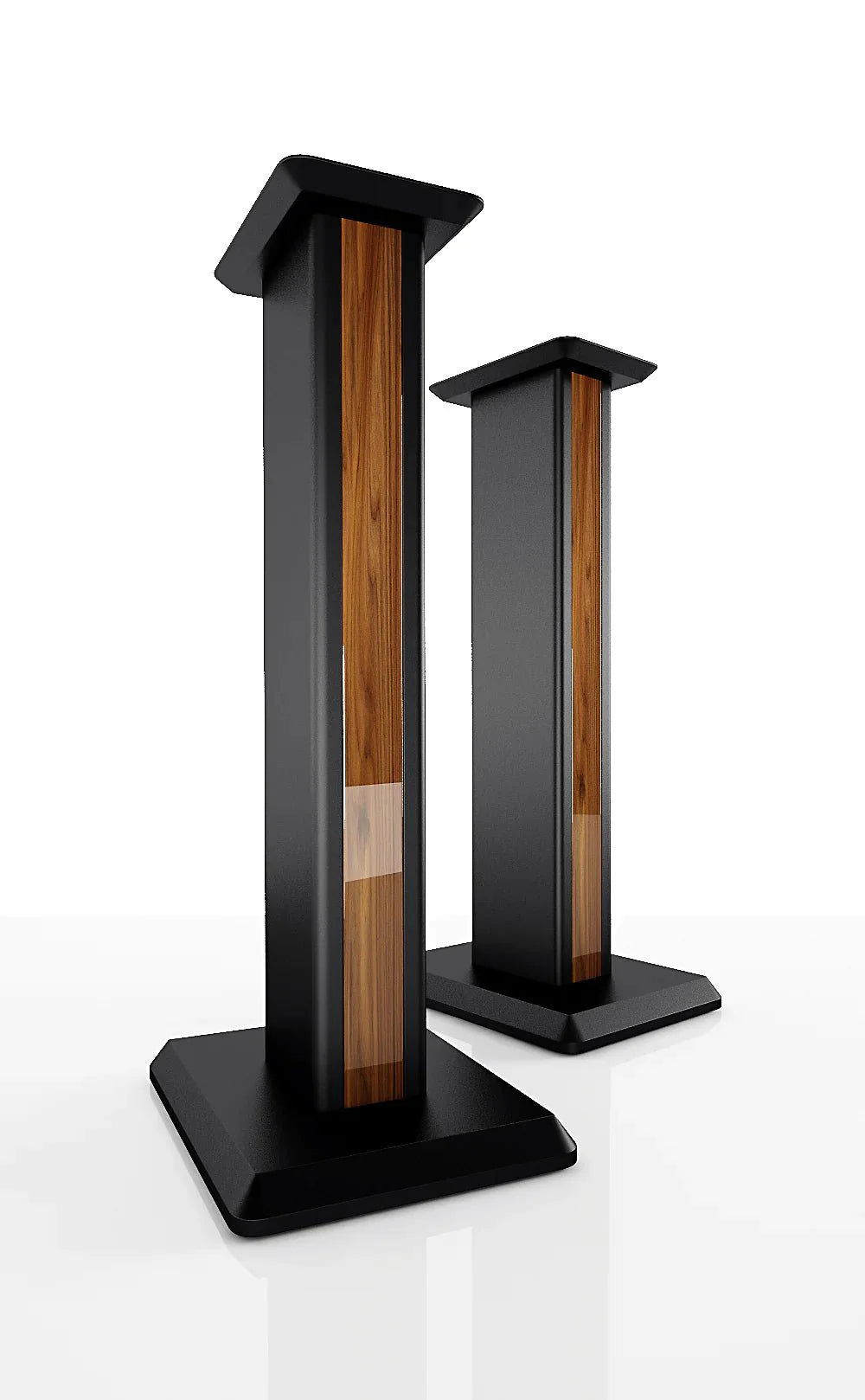 Premium Acoustic Energy Speaker Stands - Heavy Duty Studio Monitor Stands for Bookshelf Speakers - Perfect for Home Theater, Music Studio & Gaming Setup