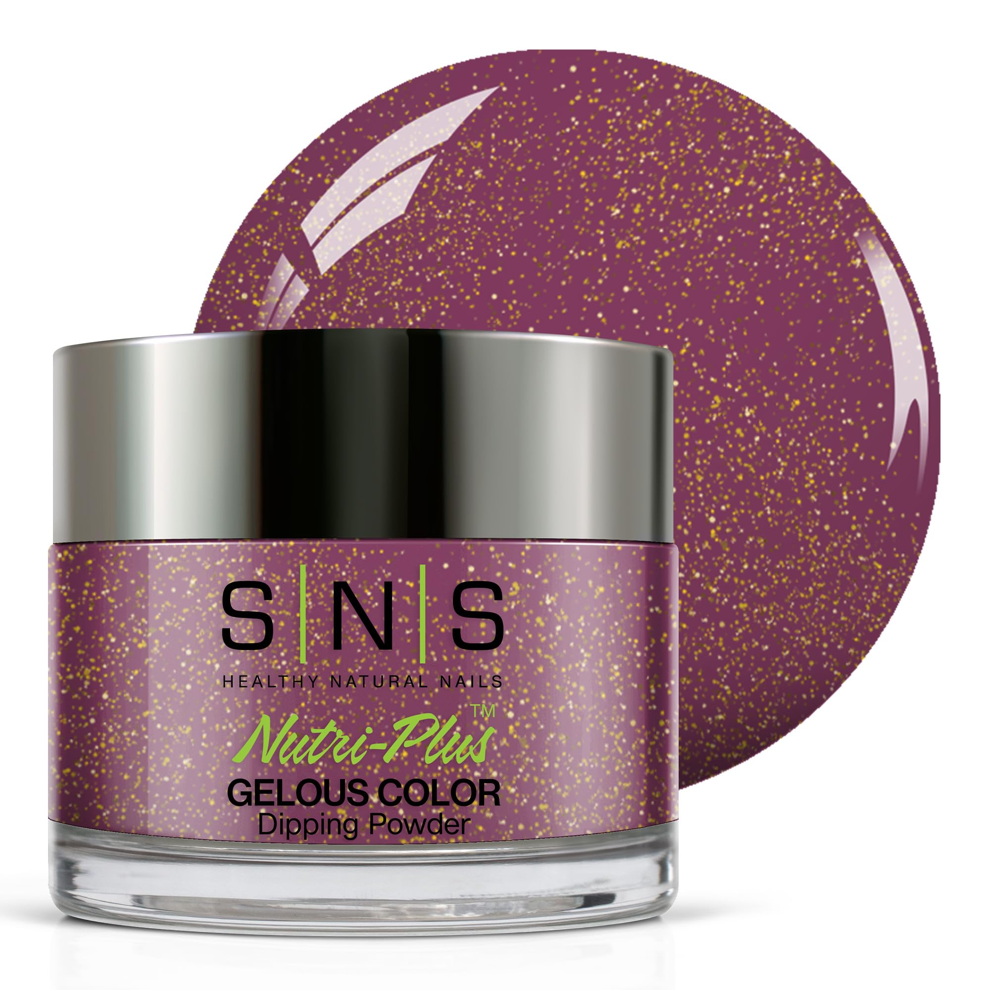 SNS Nail Dip Powder - Gelous Bronze Hero (Brown Shimmer) - Long-Lasting 14-Day Dip Nail Color - No UV Lamp Needed & Low Odor - 1 oz - Perfect for Salon, Home Manicures & Special Occasions