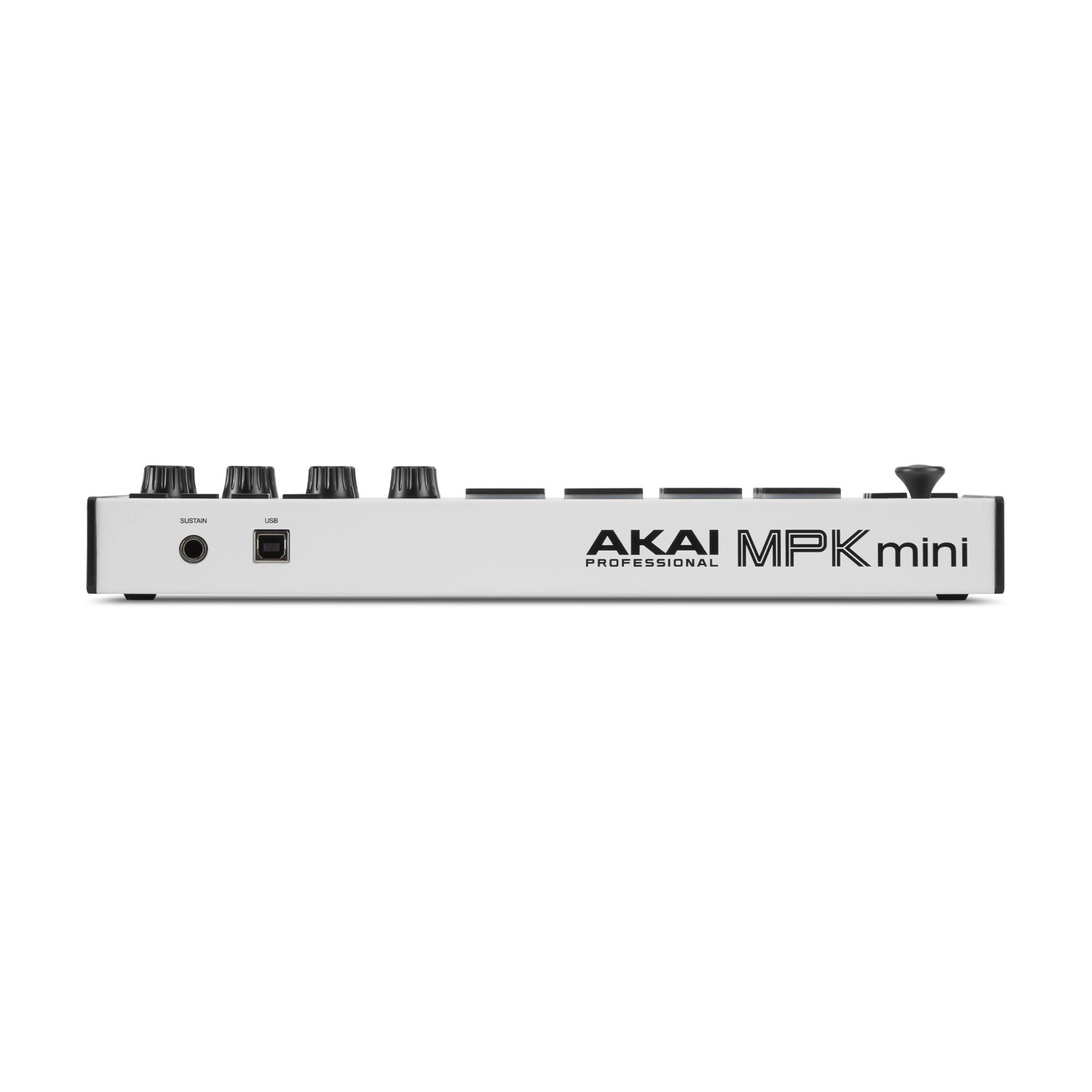 Akai Professional MPK Mini MKIII 25-Key MIDI Keyboard Controller - Limited Edition White | Perfect for Music Production, Beat Making & Live Performance