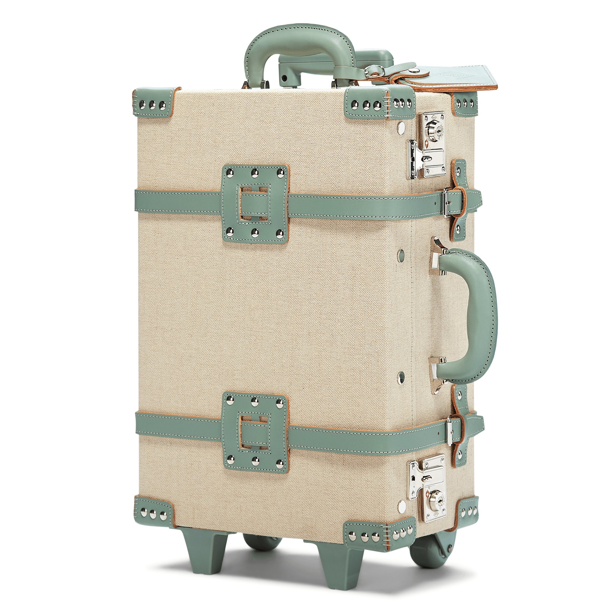 The Editor Sea Green Carry-On Luggage - Lightweight & Durable Suitcase for Travel, Business Trips & Weekend Getaways