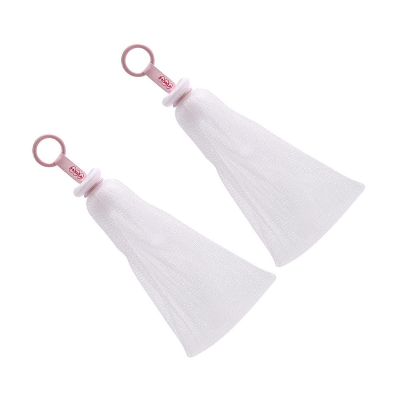 Minkissy Lightweight Portable Facial Bubble Maker - 2 Pack Foaming Nets for Soap Cleansing | Perfect for Travel, Spa & Daily Skincare Routine