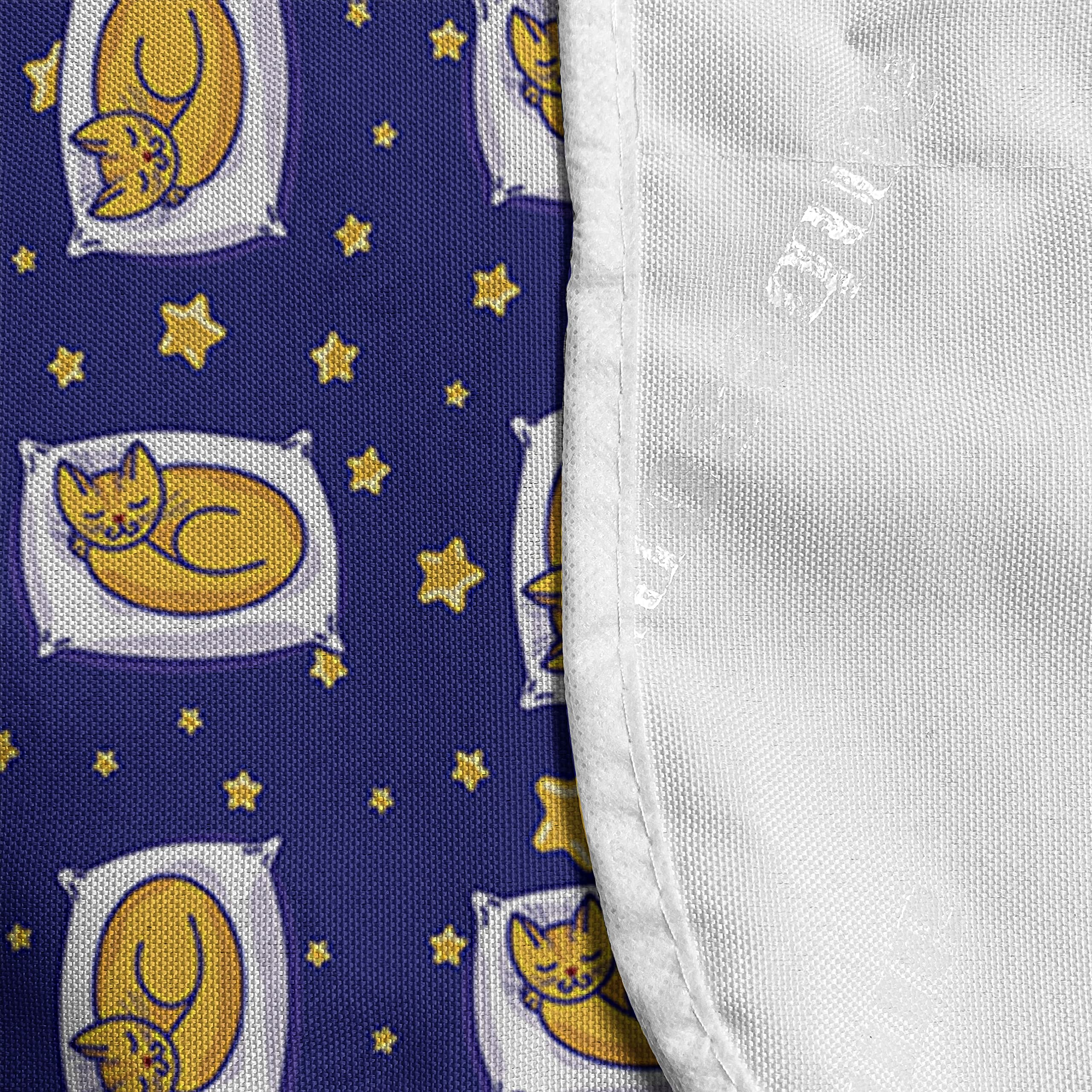 Ambesonne Microwave Cover for Kitchen - Waterproof Cat Design with Pockets, 36