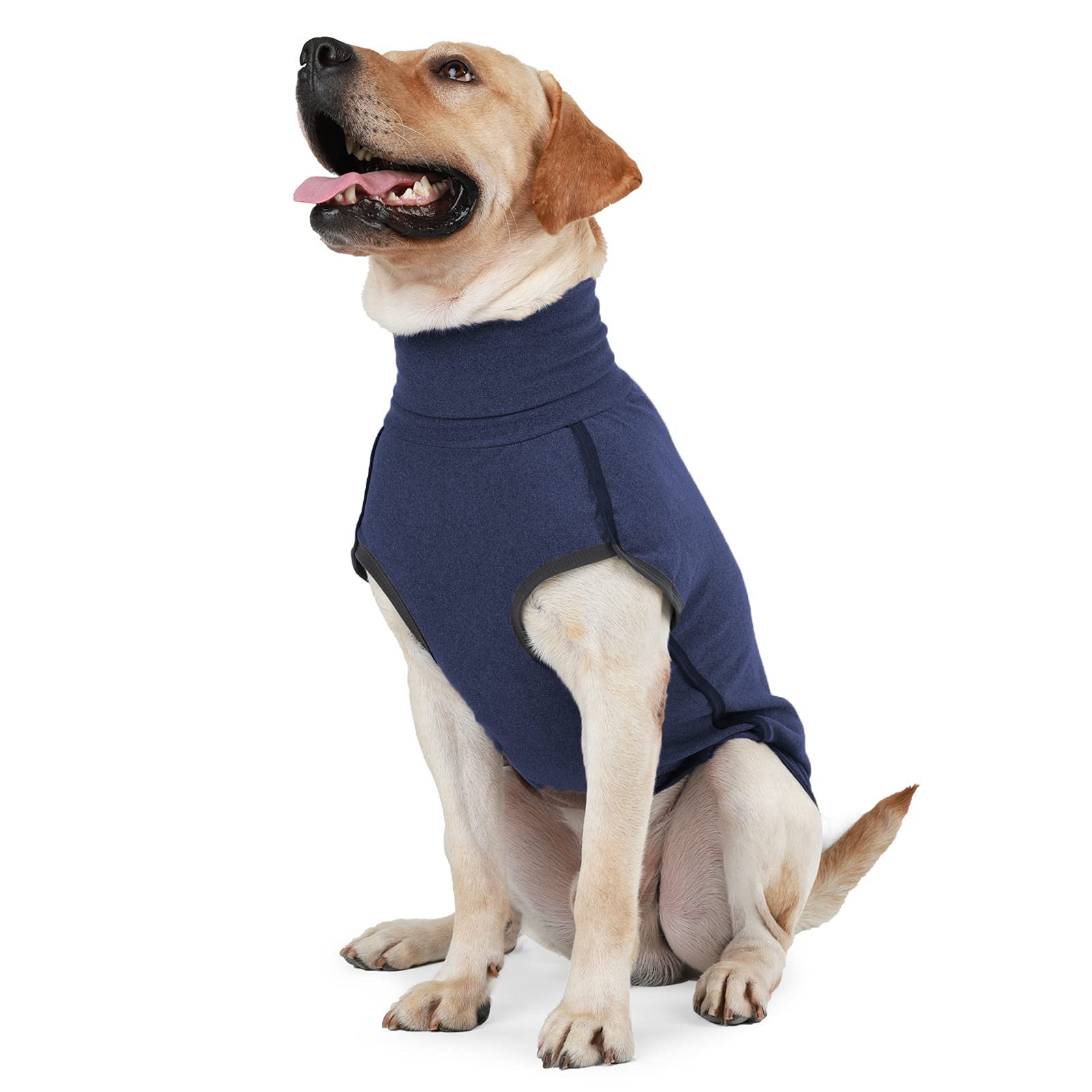 Warm Dog Sweater Pullover - Winter Dog Vest & Jacket for Small Medium Large Breeds - Cozy Fleece Dog Hoodie for Indoor & Outdoor Use - Perfect for Cold Weather Walks and Playtime