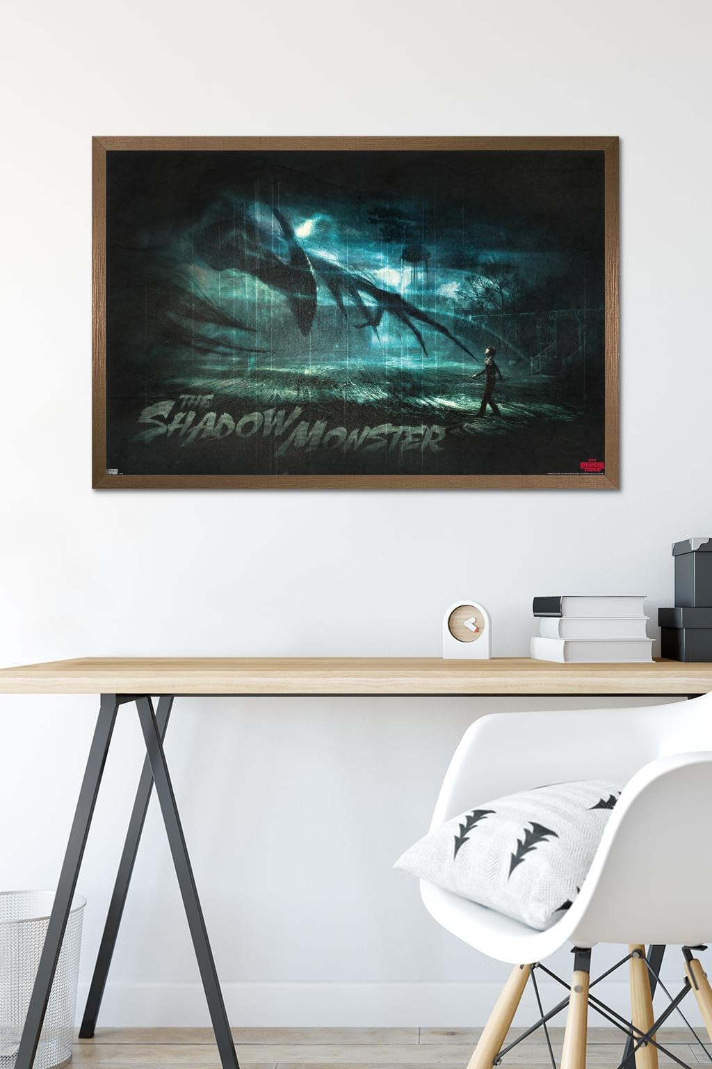Trends International Netflix Stranger Things 3 - The Shadow Monster Wall Poster, 22.375