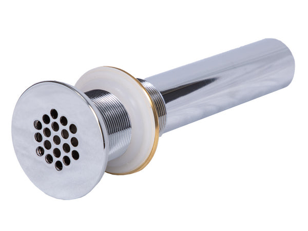 1.5 Inch Stainless Steel Grid Drain - Heavy Duty Kitchen & Bathroom Sink Strainer for Home & Commercial Use