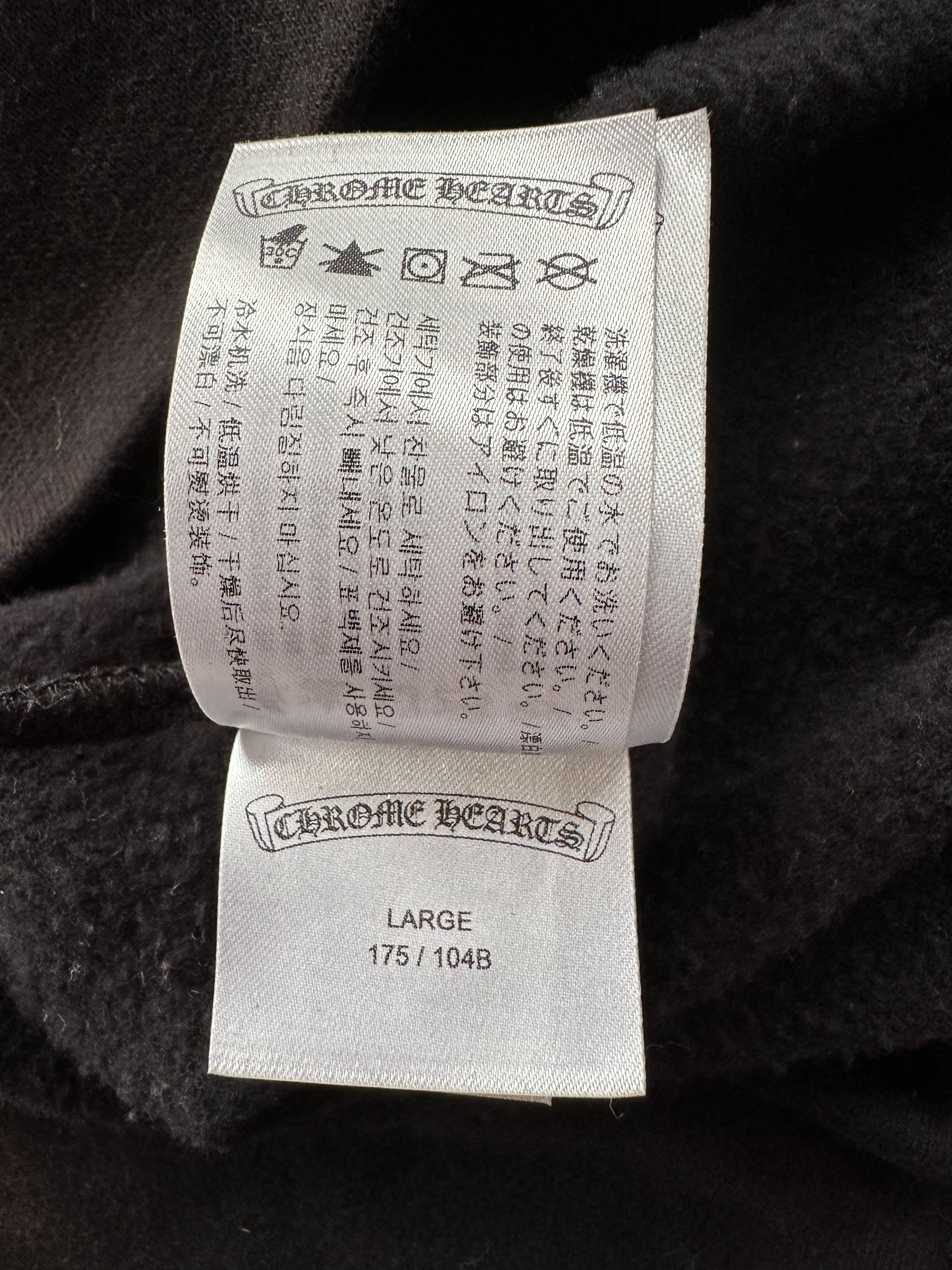 Chrome Hearts Black & White Script Print Hoodie - Stylish Pullover Sweatshirt for Men & Women | Perfect for Streetwear, Casual Outfits & Lounge Wear