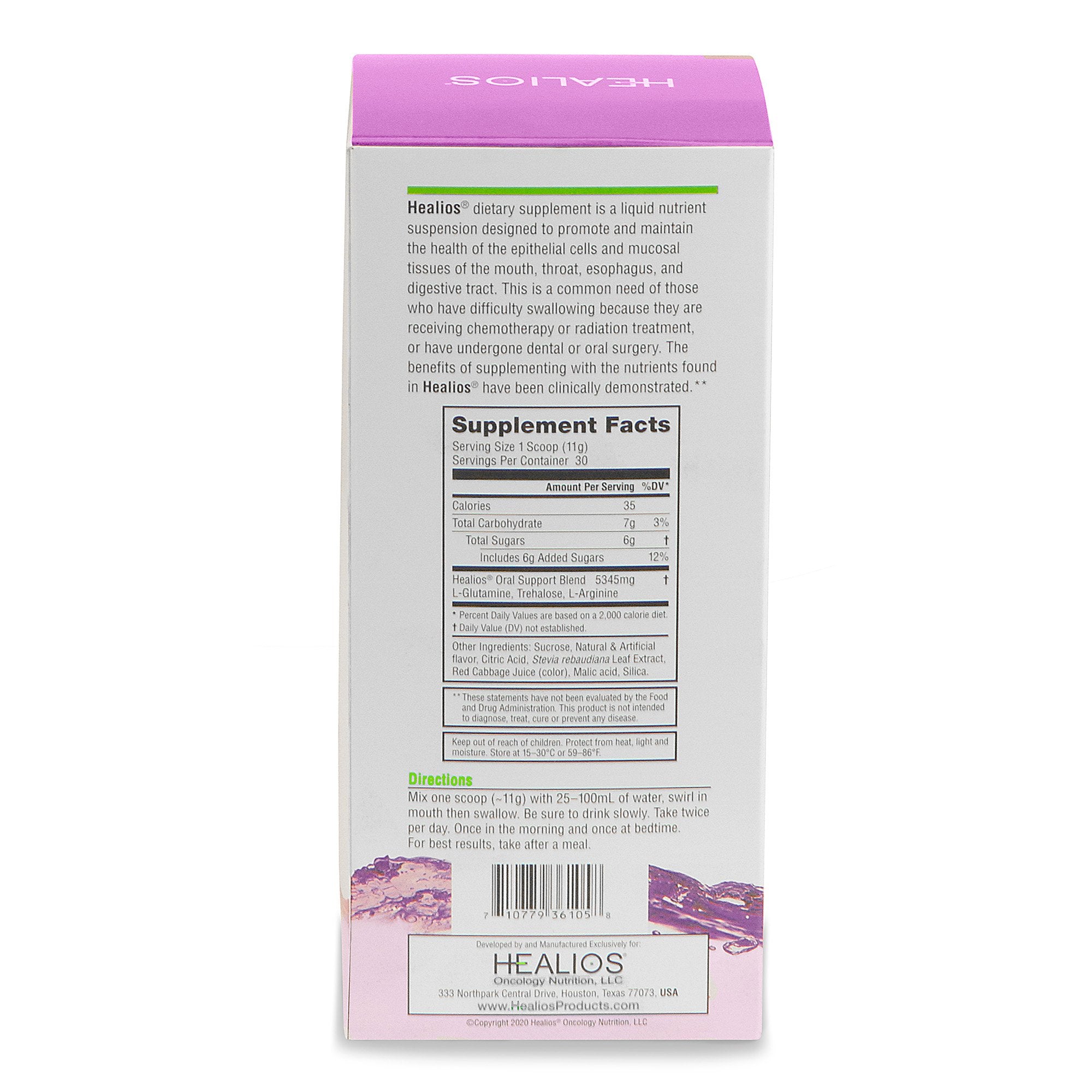 Healios Oral Health & Dietary Supplement Powder for Teeth & Gum Care - Supports Digestive Wellness & Immune Health | Ideal for Daily Use & Travel
