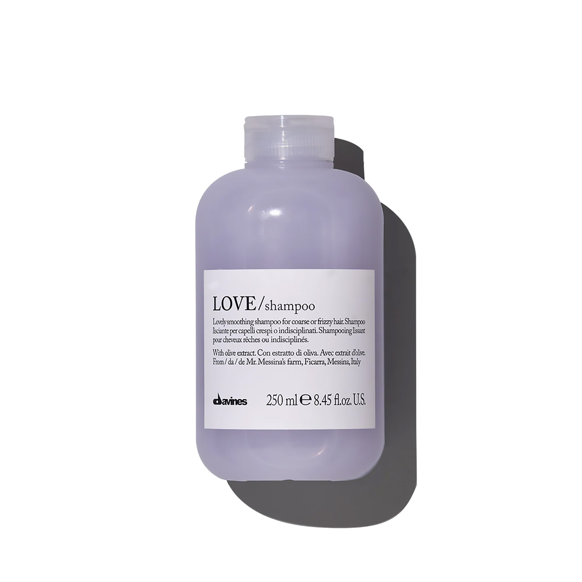 Davines Love Smoothing Shampoo & Conditioner Set - Hydrating & Frizz Control for Smooth, Shiny Hair - Perfect for Dry, Damaged & Curly Hair Care Routine