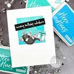 Hero Arts AF426 Pool Party Reactive Ink Pad - Water-Based Dye Ink for Stamping, Scrapbooking & Card Making - Vibrant Colors for DIY Crafts & Paper Projects