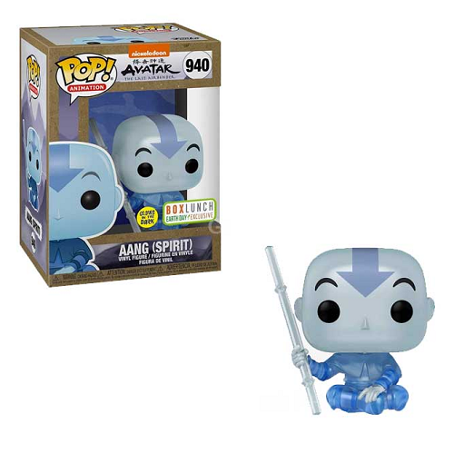 Funko Pop! AVATAR The Last Airbender: Aang [Spirit] #940 Collectible Vinyl Figure - Perfect for Anime Fans, Gift for Collectors, Home & Office Decoration