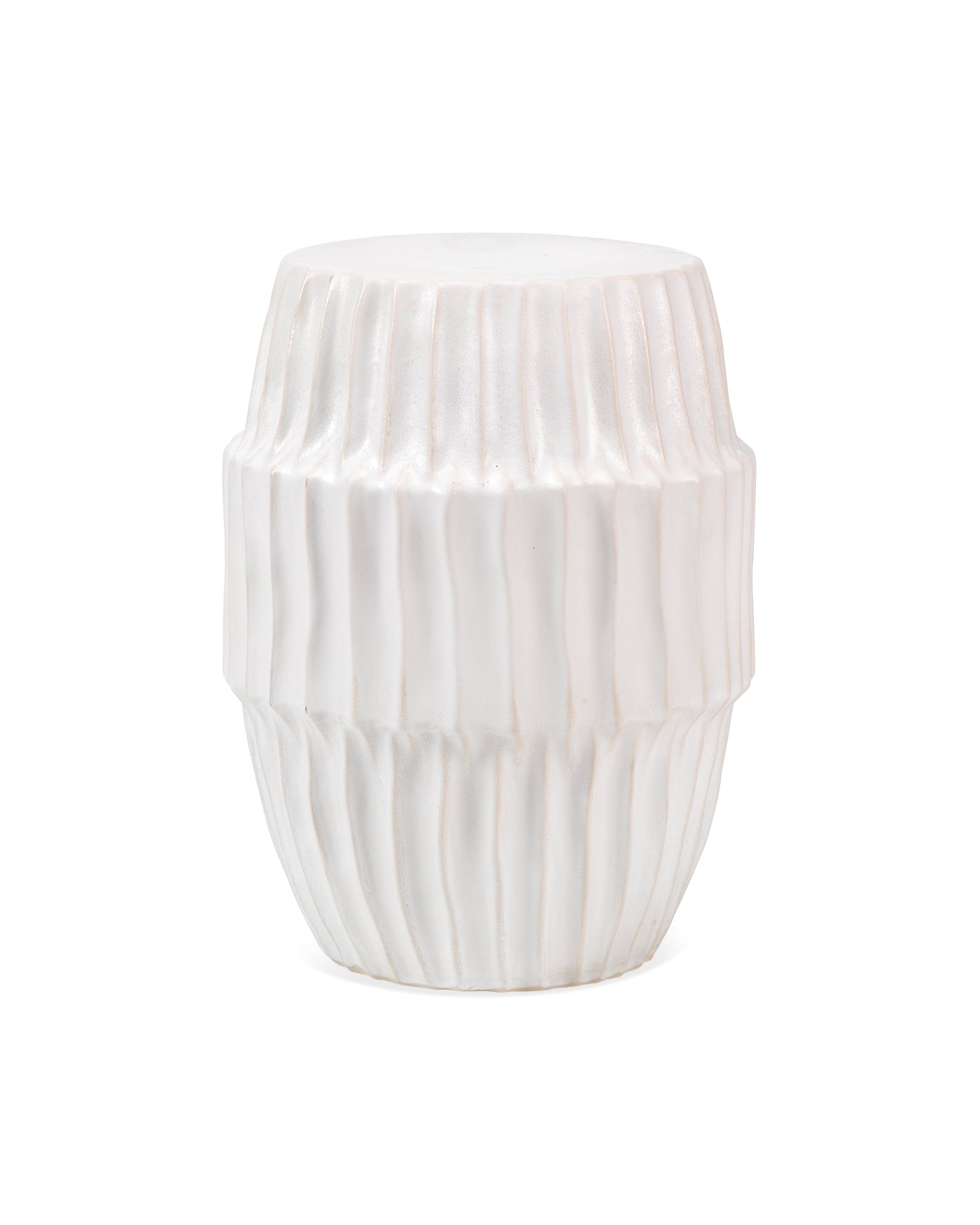Modern White Algae Side Table - Minimalist End Table for Living Room, Bedroom & Office - Perfect for Small Spaces & Home Decor