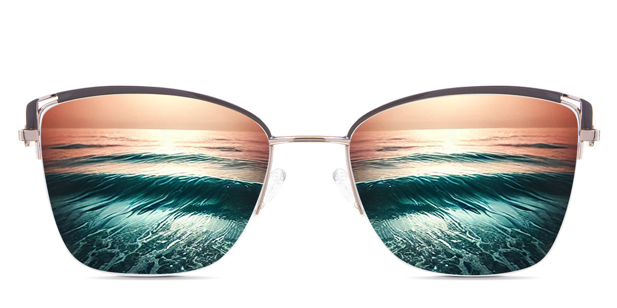 Phoebe Women's Prescription Polarized Sunglasses - UV Protection, Fashionable & Comfortable for Driving, Outdoor Activities & Daily Wear