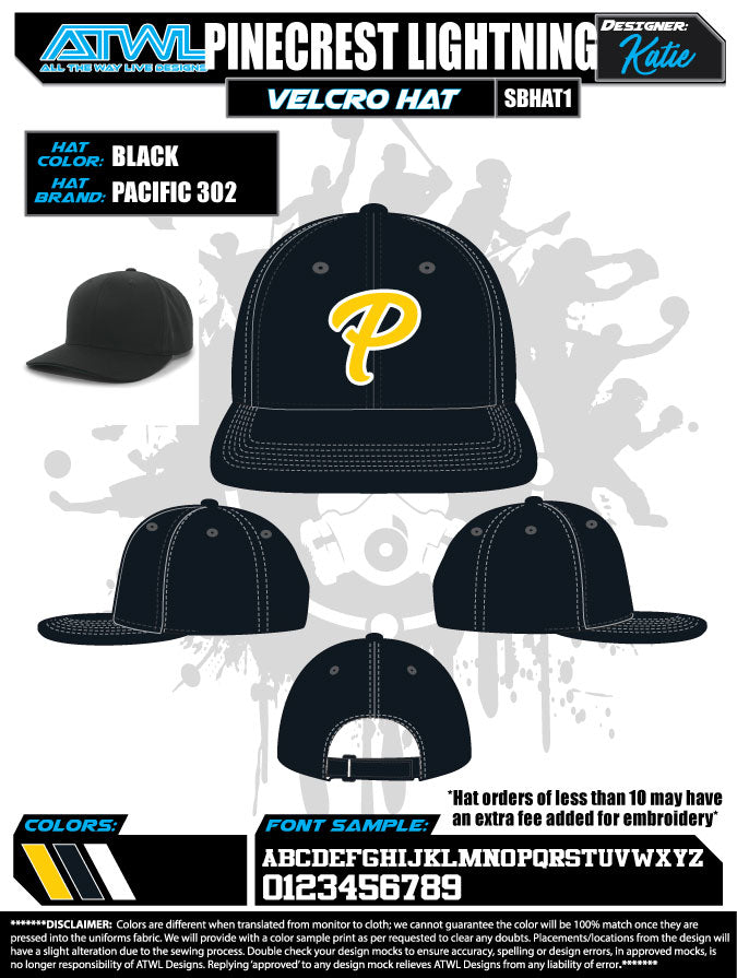 Pinecrest Spring 2021 Team Snapback Hats - Perfect for Baseball, Basketball & Casual Streetwear Fashion