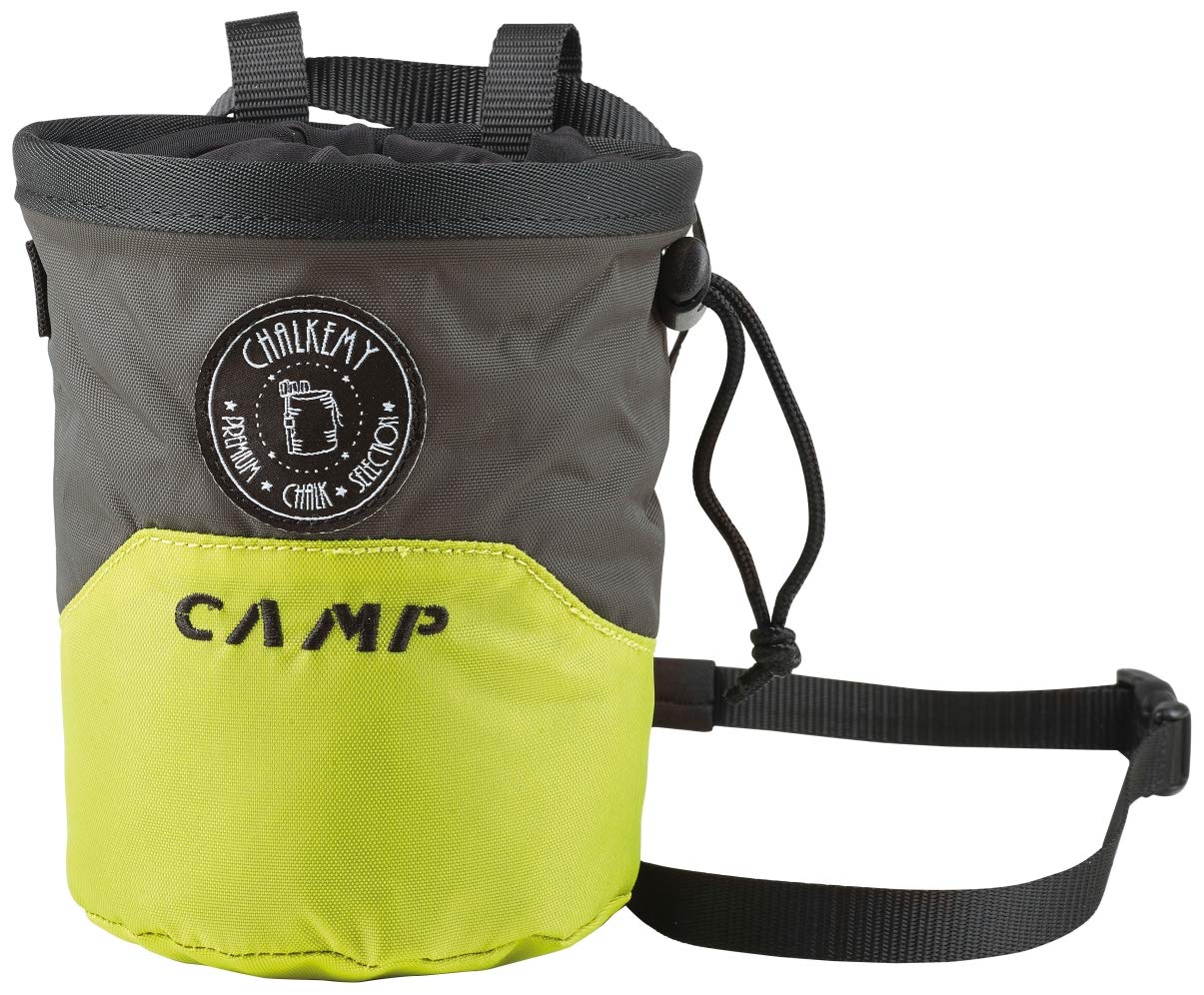 CAMP Acqualong Chalk Bag - Lightweight & Durable Climbing Chalk Holder for Rock Climbing, Bouldering & Gym Training - Perfect for Outdoor Adventures & Fitness Enthusiasts