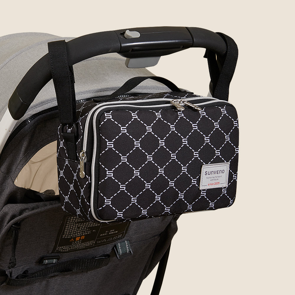 Portable Diaper Changing Bag - Waterproof Baby Diaper Organizer with Insulated Pocket for On-The-Go Parents | Perfect for Travel, Park & Shopping Trips