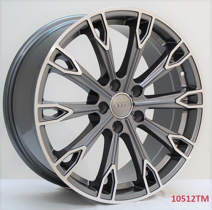 18 Inch Alloy Wheels for Audi Q3 2015-2023 5x112 Bolt Pattern 18x8 - Perfect for Off-Roading & Urban Driving