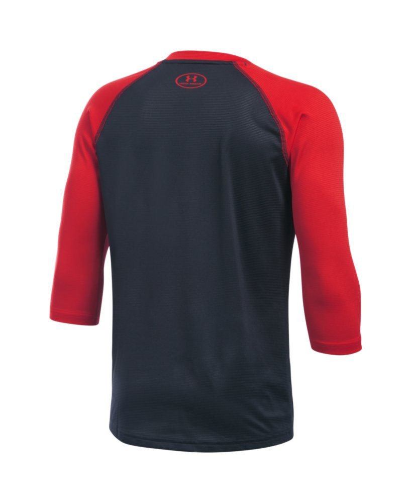 Under Armour Boys Undeniable 3/4 Sleeve Performance T-Shirt - Moisture Wicking Athletic Shirt for Training, Sports & Casual Wear