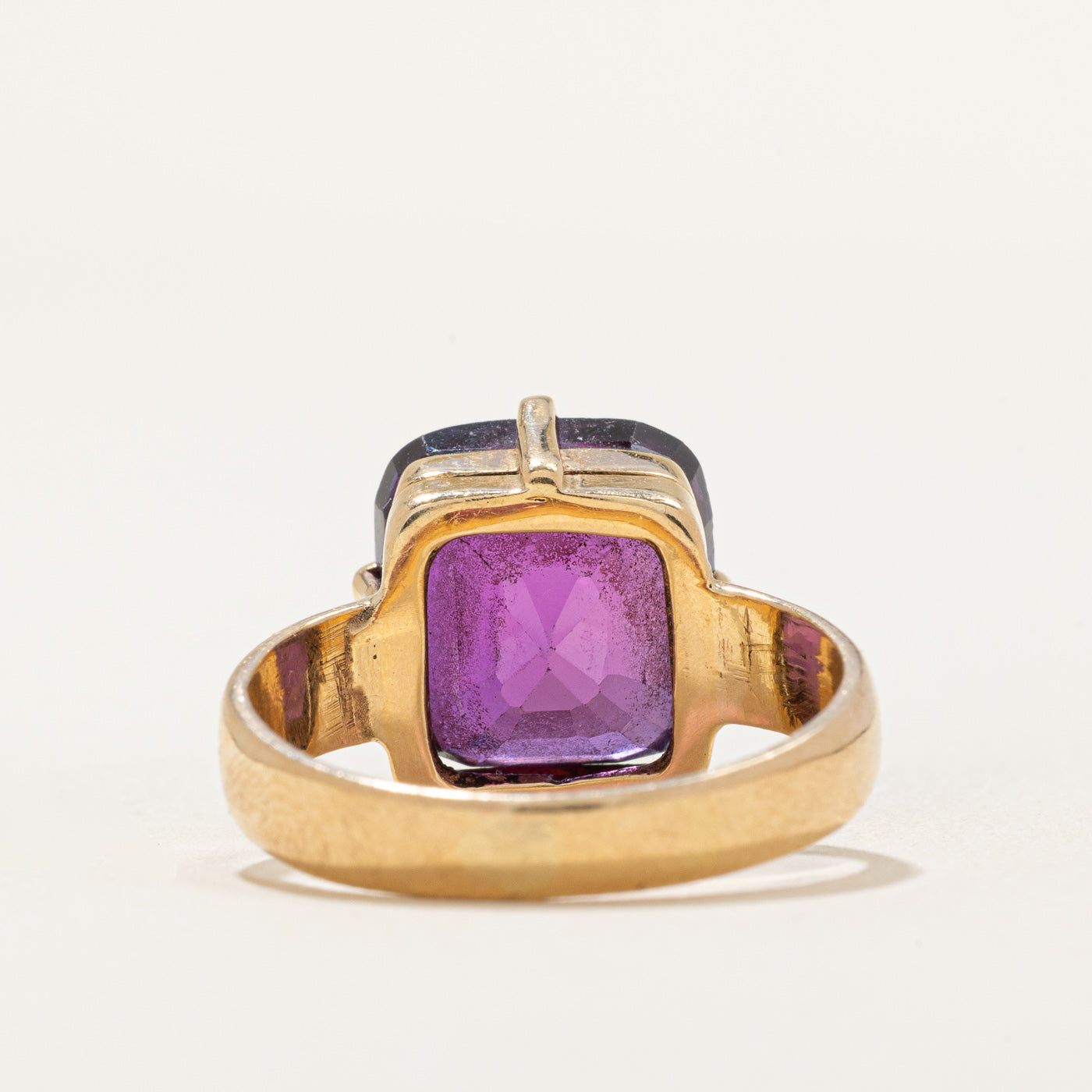 7.00ct Synthetic Color Change Sapphire Cocktail Ring - Size 6.75 | Elegant Evening Wear & Special Occasion Jewelry for Women