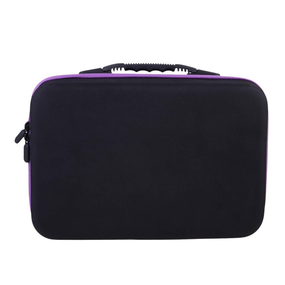 Premium Essential Oil Travel Bag - Purple Aromatherapy Organizer with Leak-Proof Bottle Storage | Portable Carrier for Essential Oils, Perfect for Yoga, Meditation & On-The-Go Wellness