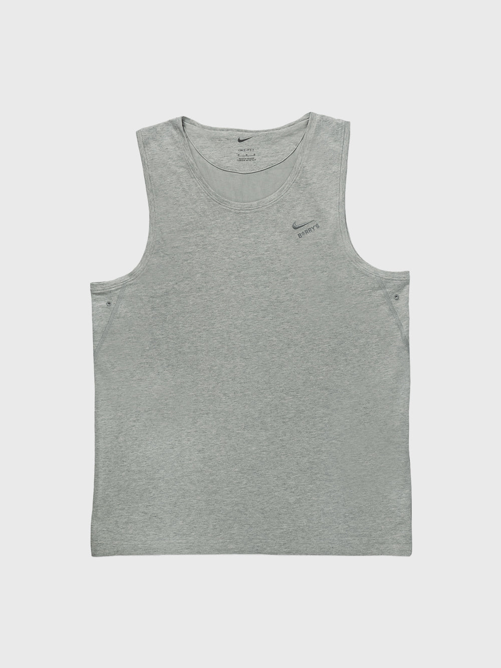 Nike Dark Grey Primary Tank Top for Men - Lightweight Workout Shirt for Running, Gym & Training - Moisture-Wicking Activewear