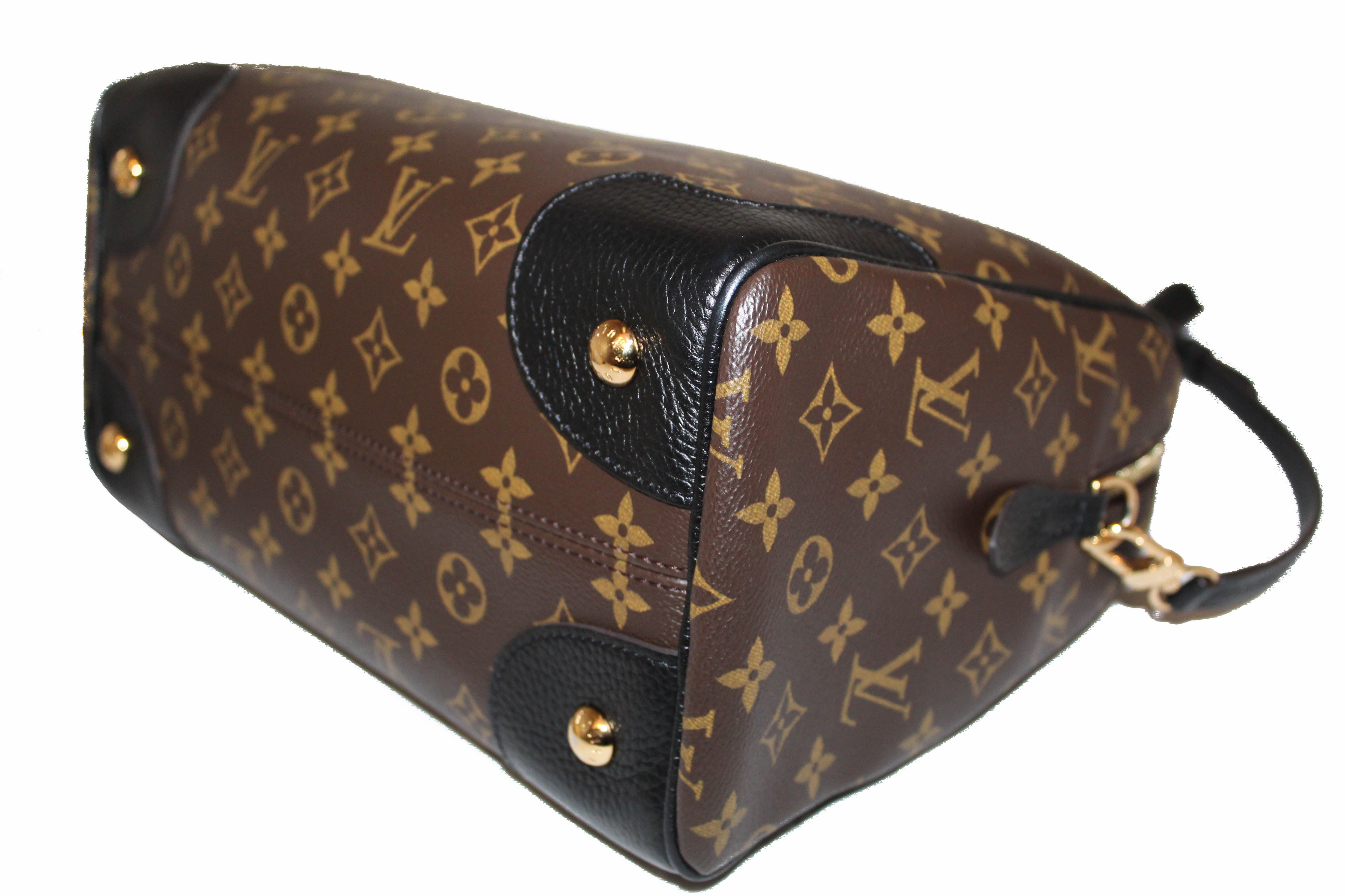 Authentic Louis Vuitton Monogram Noir Retiro NM Handbag - Luxury Shoulder Bag for Women | Perfect for Work, Travel & Everyday Elegance