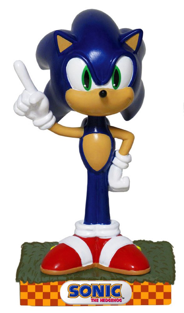 Funko Sonic the Hedgehog Wacky Wobbler Collectible Figure - Cute Desk Decor for Gamers & Anime Fans - Perfect for Office, Gaming Room, or Gift