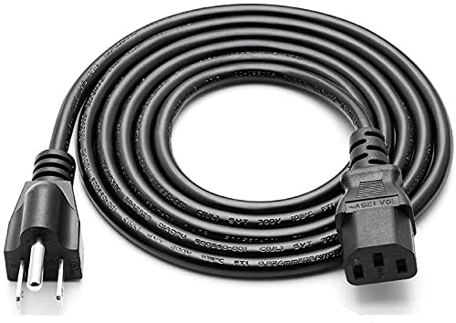 Pyle Pro PMX802M 8 Channel LCD Powered Mixer Replacement Power Cord - Marg AC Outlet Socket Cable Plug Lead for Professional Audio Mixing & Live Sound Equipment