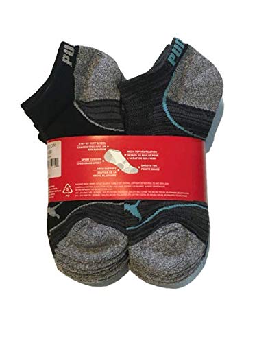 PUMA Women's Low Cut Ankle Socks 8-Pair Pack - Breathable Comfort for Running, Gym & Everyday Wear - Black Athletic Socks