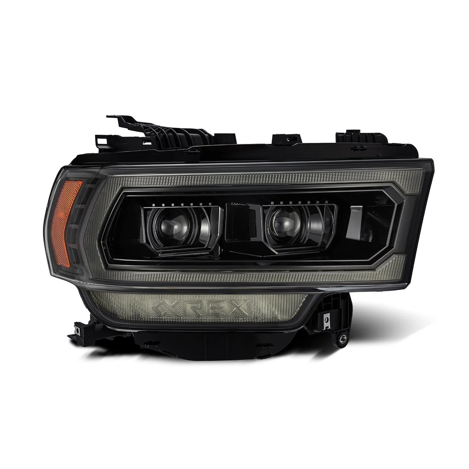 AlphaRex PRO Projector Headlights (Alpha Black) for Ram 2500 & 3500 (2019-2024) - High-Performance LED Headlights for Off-Road & Night Driving