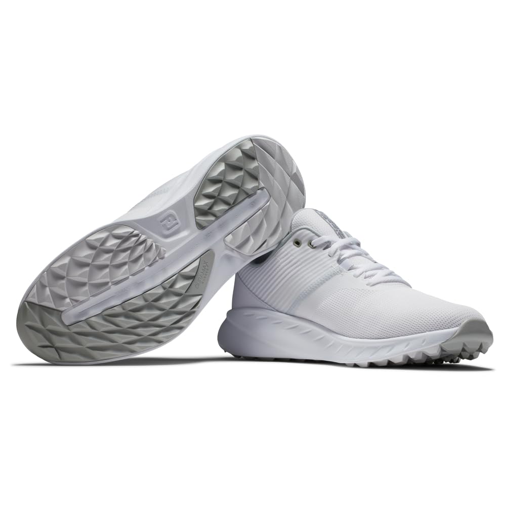 FootJoy Men's Fj Flex Golf Shoes - Comfortable & Waterproof Spiked Golf Shoes for Men - Perfect for Walking the Course, Driving Range & Outdoor Golfing