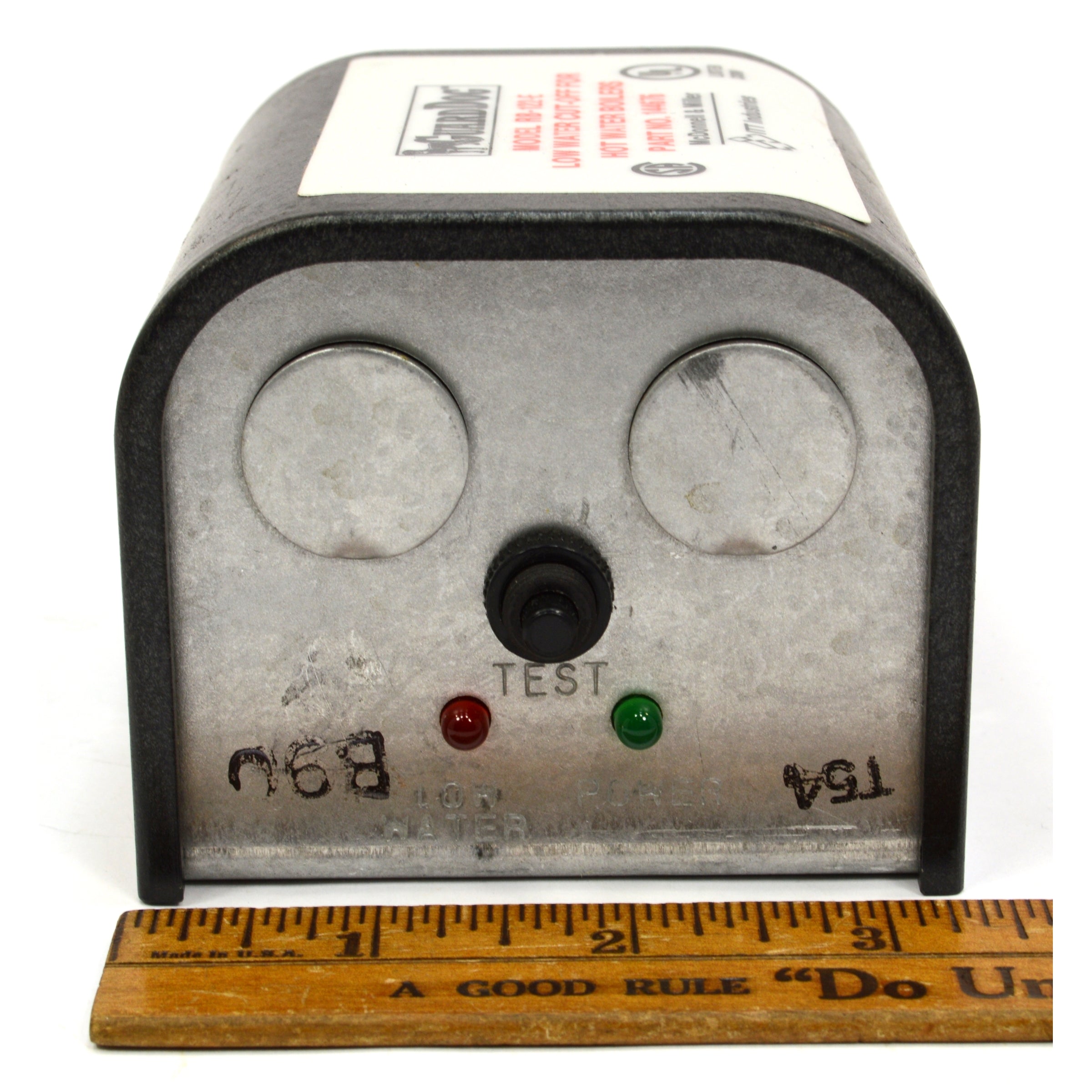 McDONNELL & MILLER GUARD DOG Model RB 122 E Low Water Cut Off Part #144676 - Boiler Safety Device for Steam Heating Systems