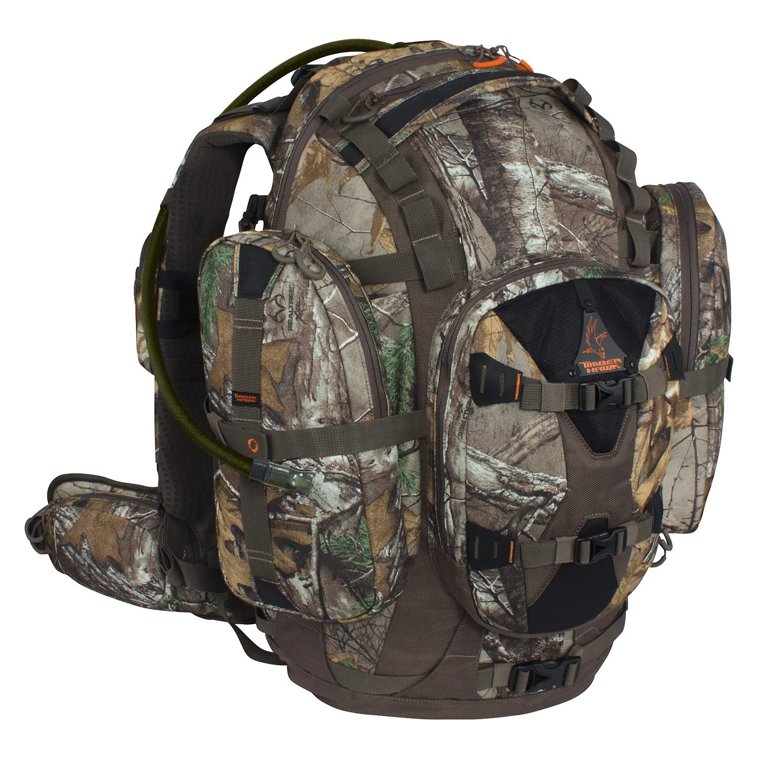 Killshot Backpack - 56.2L Large Capacity Hiking & Travel Backpack with Realtree Camo (All-Purpose Extra) - Perfect for Outdoor Adventures, Camping & Daily Commute