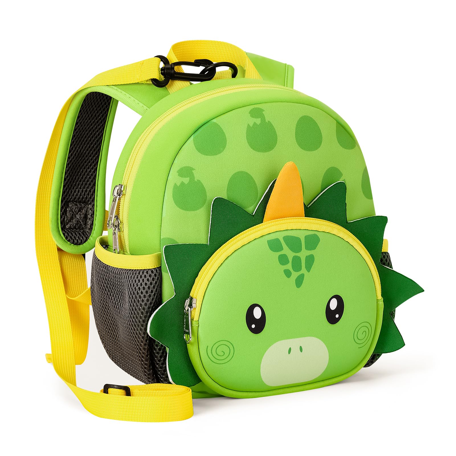 Dinosaur Toddler Backpack with Leash for Boys & Girls Ages 1-3 | 9-Inch Mini Kids Safety Harness | Perfect for Travel, Walks & Outdoor Adventures