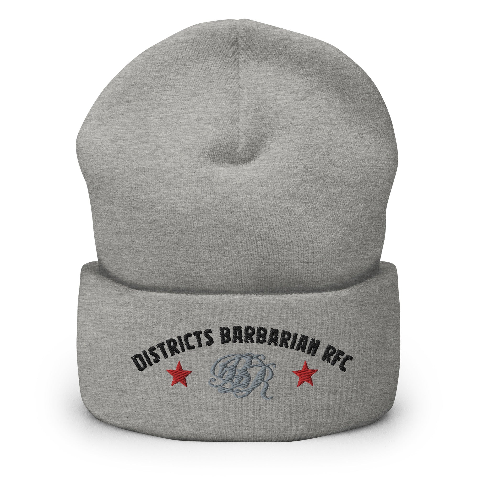 Districts Barbarian RFC Cuffed Beanie - Winter Knit Hat for Men & Women - Warm Fleece Lined Skull Cap for Outdoor Activities, Running, Hiking, and Snow Sports