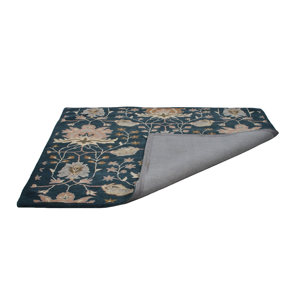 Jacob's Ladder Hand Tufted Wool Rug - Soft & Durable Non-Slip Area Rug for Living Room, Bedroom, Nursery | Perfect for Home Decor & Cozy Spaces