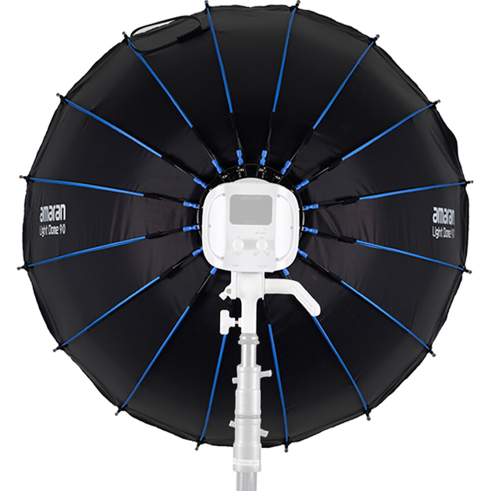 Amaran Light Dome 90 Softbox (3') - Professional Photography Lighting Diffuser for Studio & Portrait Photography | Perfect for YouTube Videos, Product Shoots & Indoor Photography