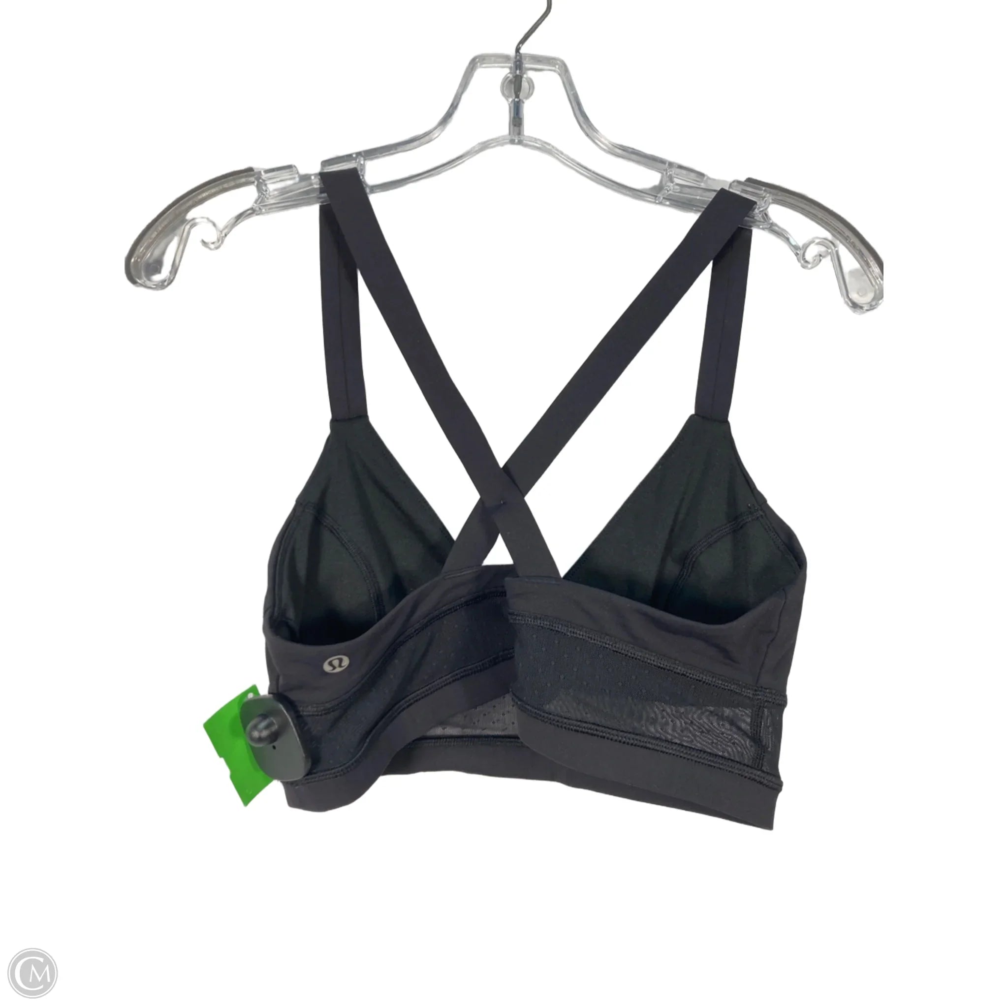 Lululemon Women's Medium Black Athletic Sports Bra - Perfect for Yoga, Running & Gym Workouts