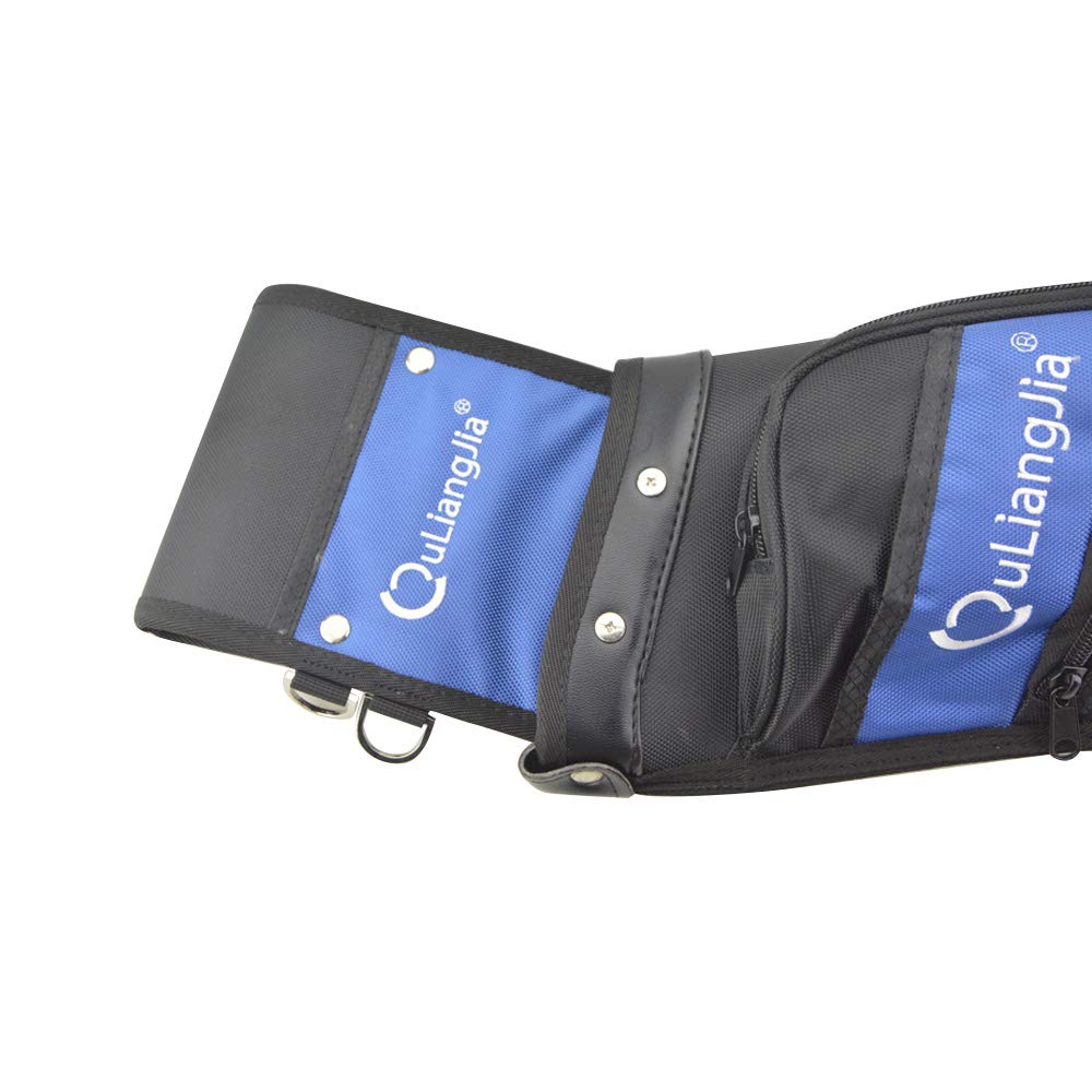AMEYXGS Adjustable Archery Arrow Quiver Holder - Reverse Hip Waist Quiver Bag for Outdoor Hunting, Target Practice & Training - Perfect for Bow Hunters & Archery Enthusiasts