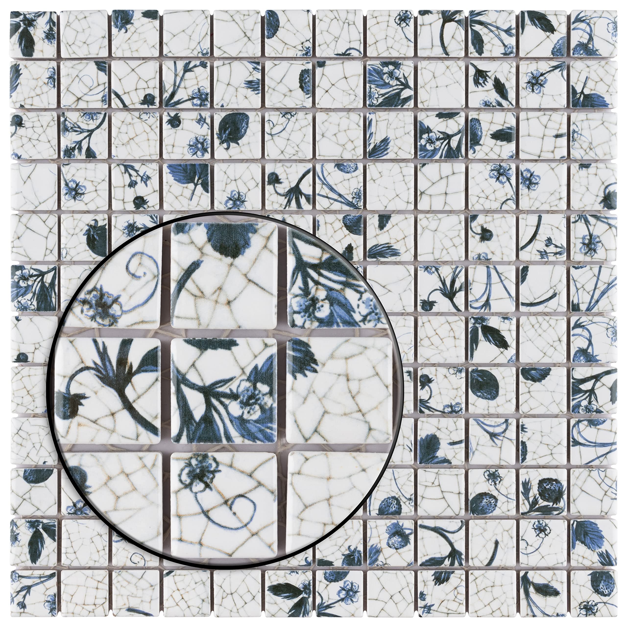 Merola Tile Strawberry Fields 11-5/8