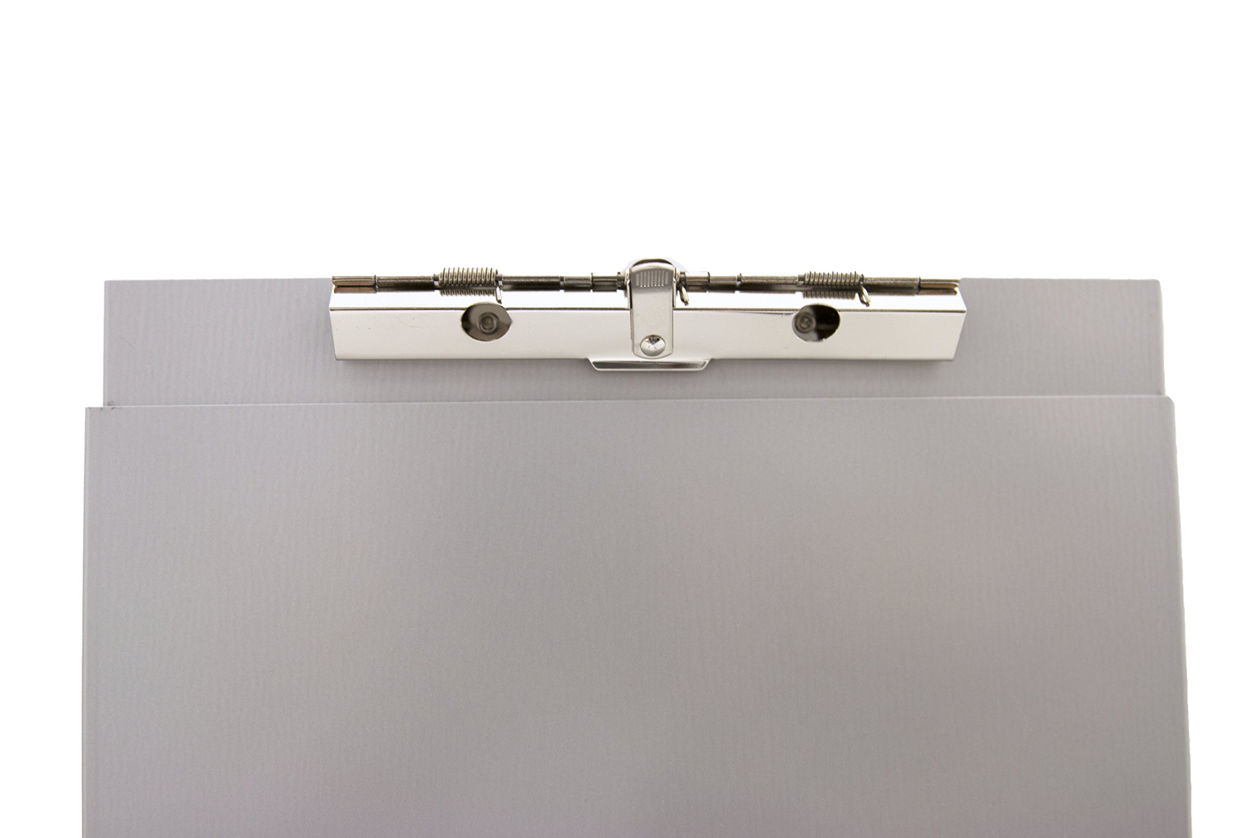 Saunders Recycled Aluminum A-Holder Form Holder – Letter Size Document Organizer with Hinged Writing Plate | Durable Office Supplies for Desk Organization & Paper Management | Perfect for Offices, Schools & Home Workspaces