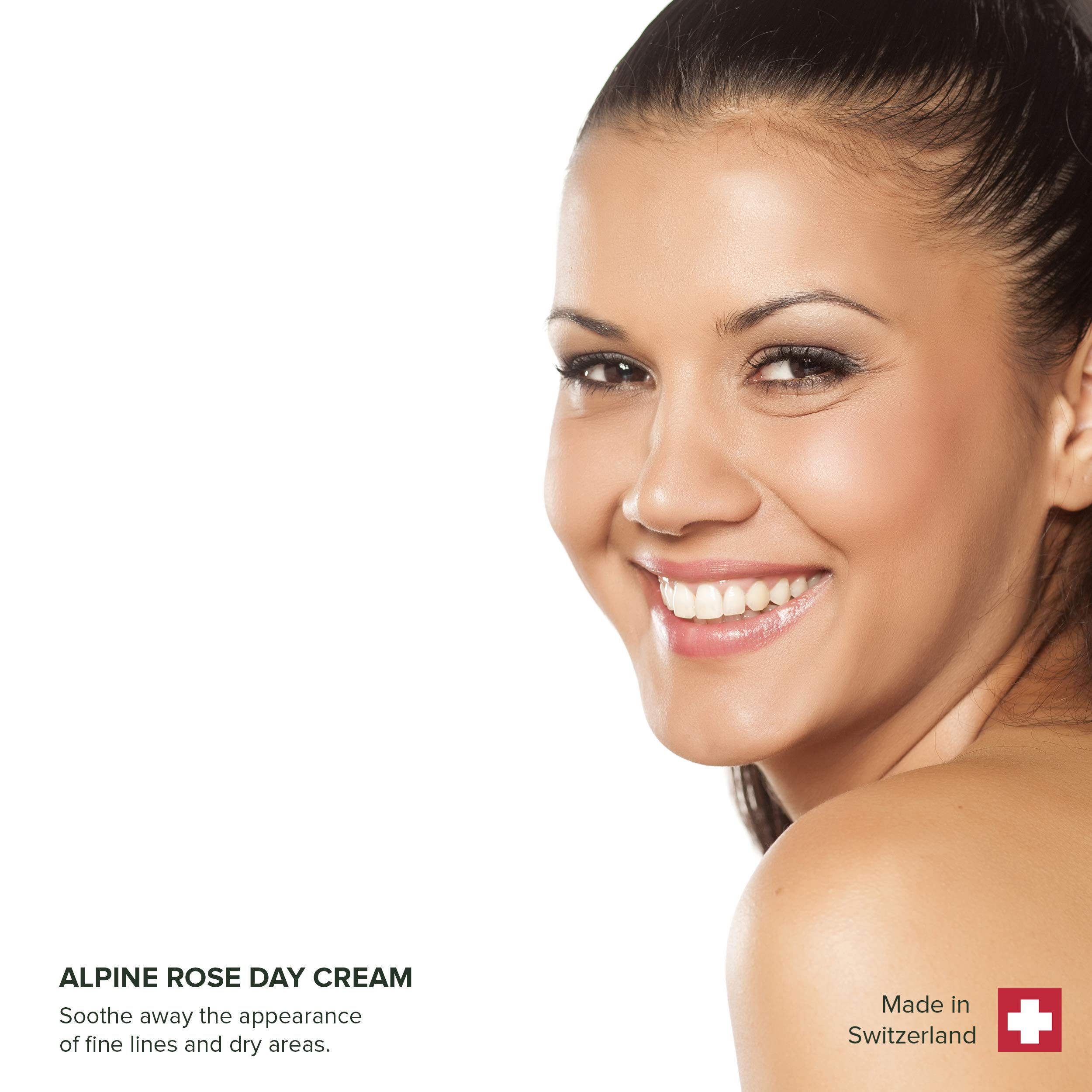 Naturaline Alpine Rose Day Cream - 1.7 fl oz Hydrating Face Moisturizer for Dry Skin | Daily Skincare Routine, Morning Hydration, Anti-Aging Protection