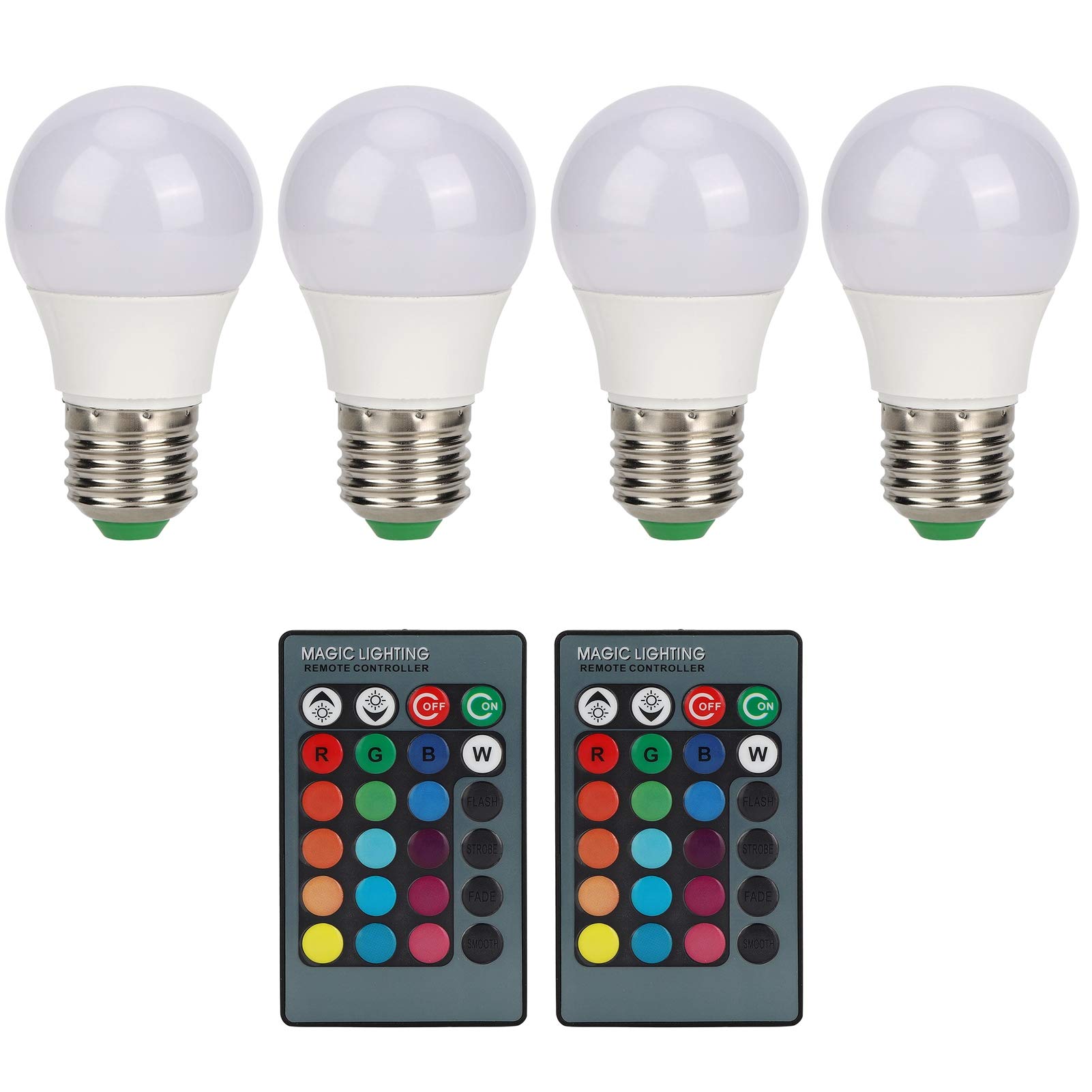 RGB LED Bulb Lamp - Color Changing, Low Heat, Energy Efficient - Perfect for Bars, Restaurants, Shopping Malls & Exhibition Halls - Create Vibrant Ambiance for Parties & Events
