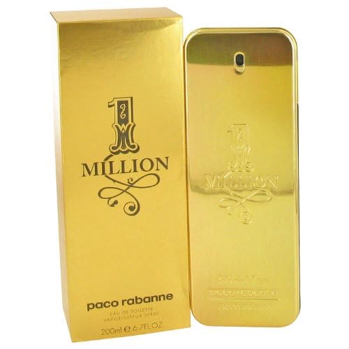 Paco Rabanne 1 Million for Men - 6.7 oz Eau de Toilette Spray - New in Box - Luxury Cologne Gift Set - Perfect for Date Night & Special Occasions