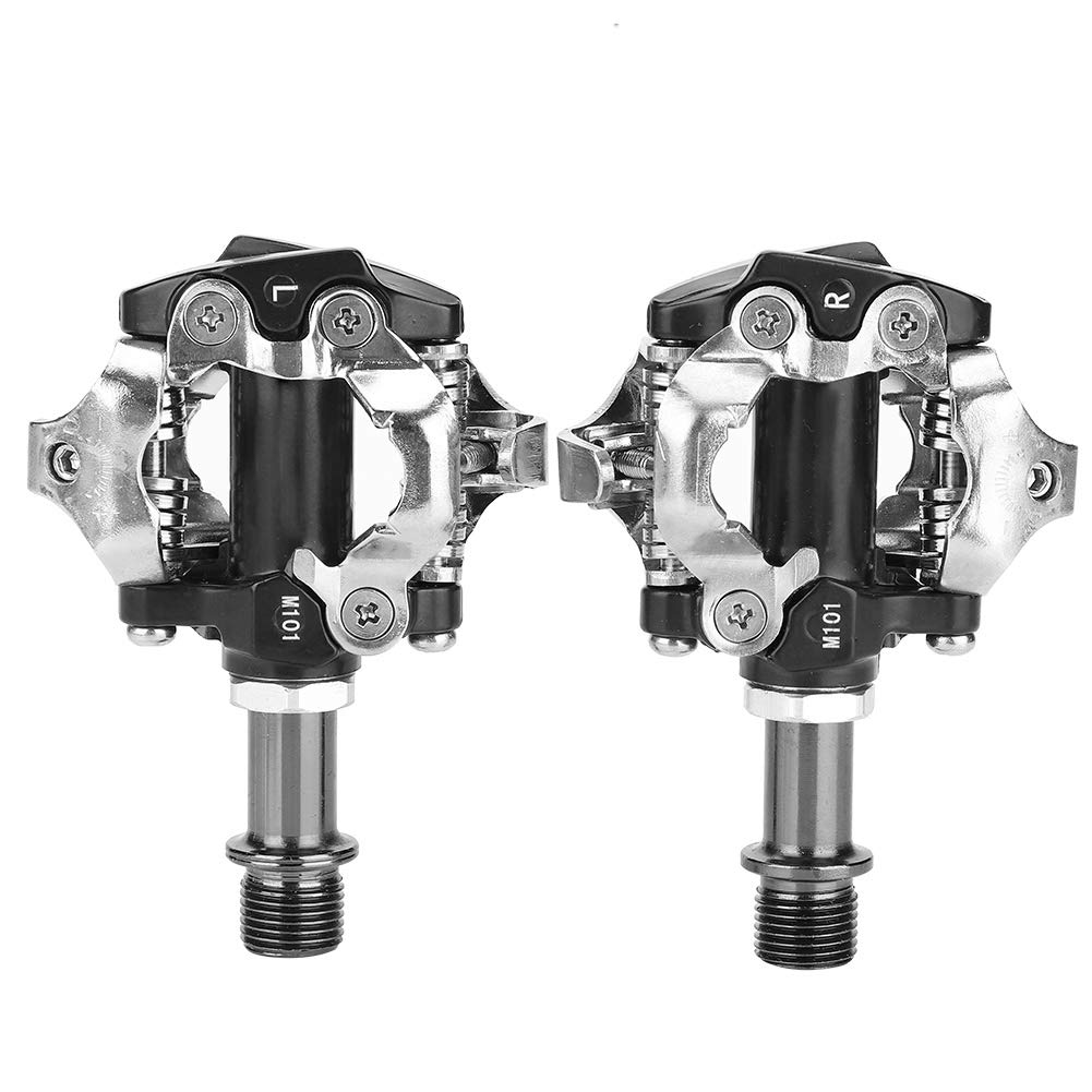 Self-Locking Mountain Bike Pedals - Kadimendium SPD Clipless Bike Pedals for Road & MTB Cycling | Perfect for Commuting, Trail Riding & Professional Training