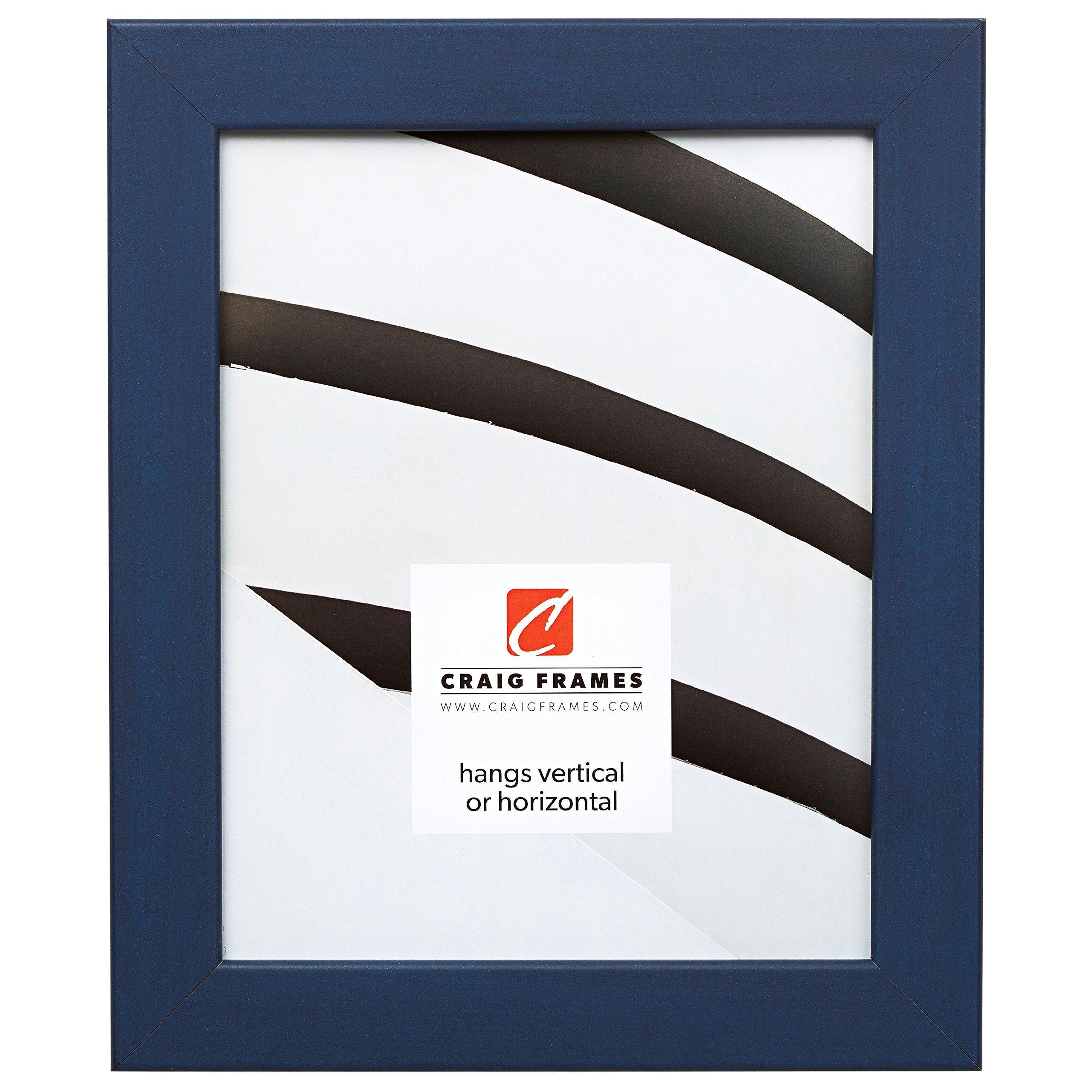 Craig Frames Colori 125 8.5 x 11 Inch Blue Picture Frame - Perfect for Home Decor, Office Display & Photo Gifts