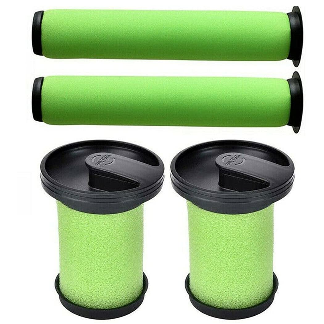 4 Pack Washable HEPA Filters for GTECH AirRam K9 Multi MK2 Cordless Vacuum Cleaner - Replacement Filters for Pet Hair, Dust & Allergens - Perfect for Home Cleaning & Allergy Relief