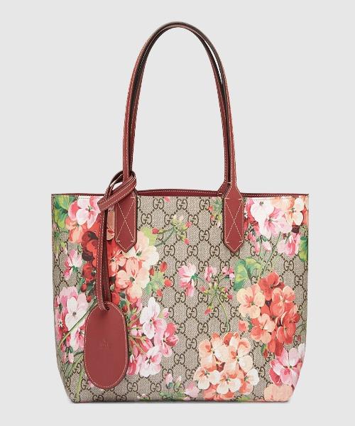 Gucci GG Blooms Reversible Tote Bag - Luxury Designer Handbag for Women, Fashionable Shoulder Bag & Work Tote - Perfect for Office, Travel & Everyday Use