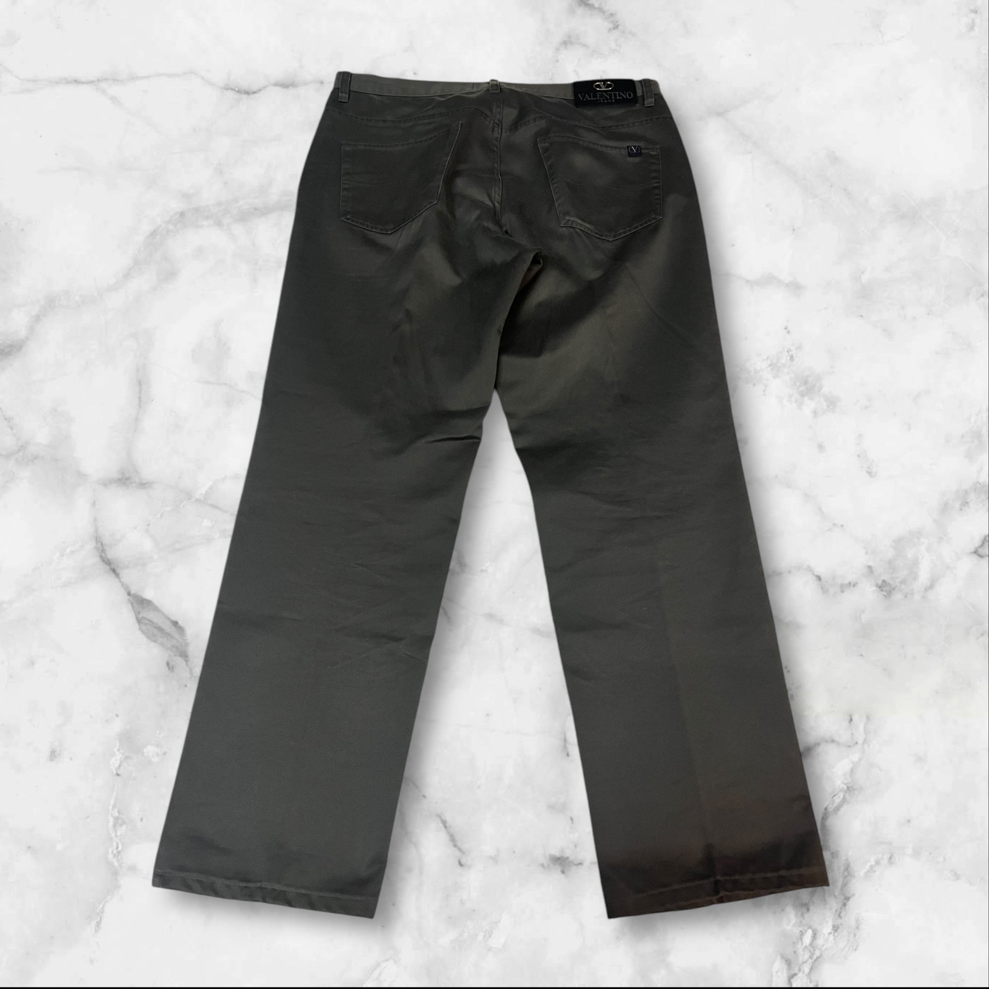 Vintage Valentino High Waist Distressed Jeans - Size 36 S (719) | Retro Denim Pants for Women | Perfect for Casual Outings & Vintage Fashion Looks