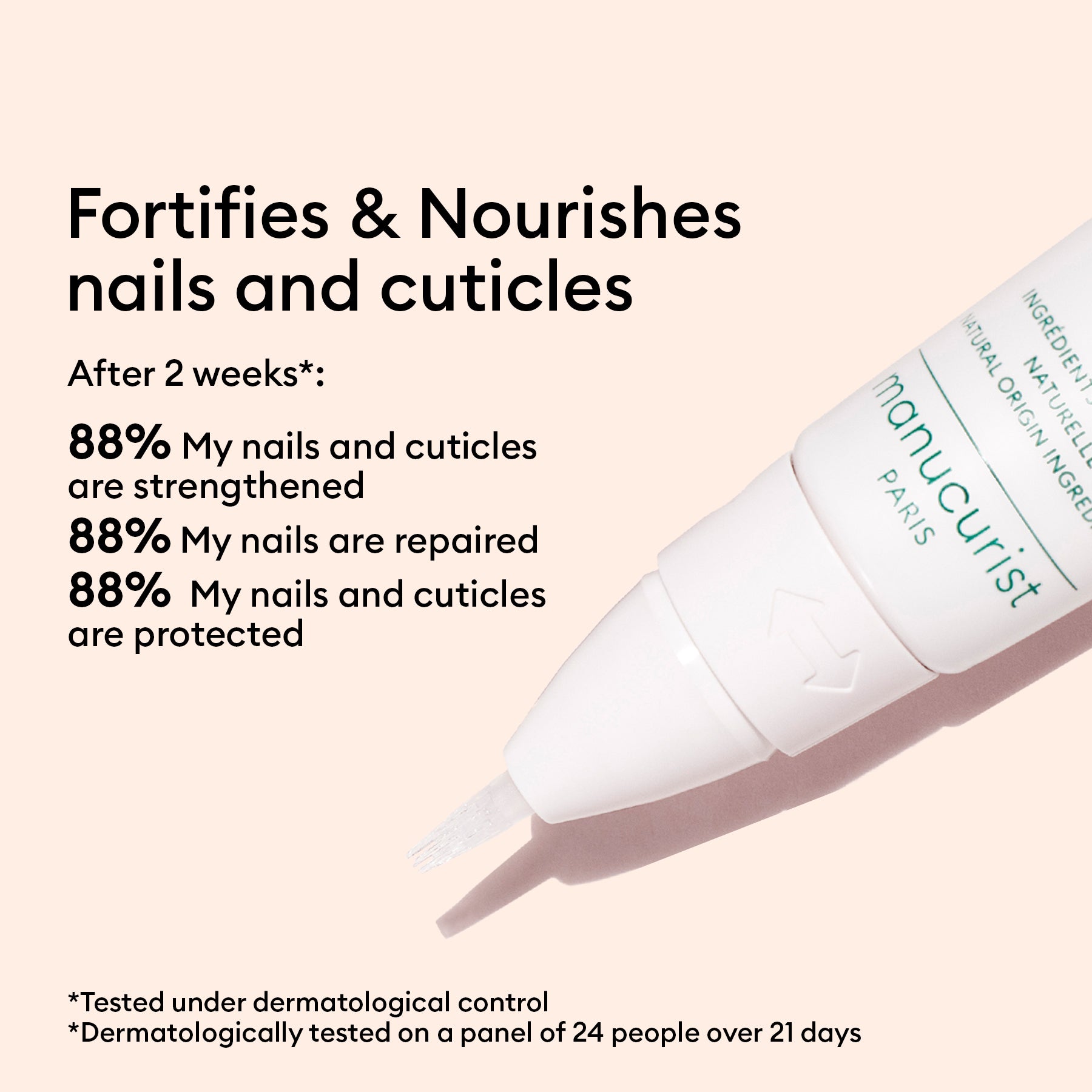 Nourishing Nail Pen - Vitamin Enriched Cuticle Care for Stronger Nails | Perfect for At-Home Manicures, Travel & Dry Winter Nail Care
