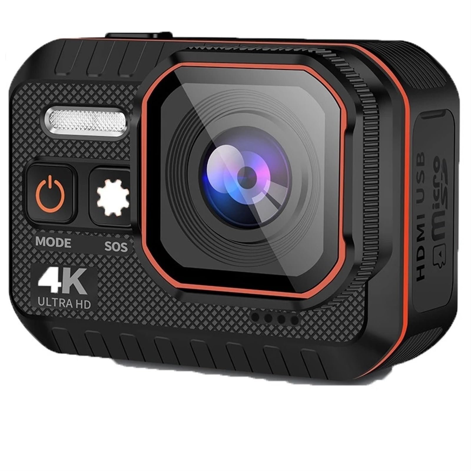 4K Action Camera with Remote Control & Waterproof Case - MZZYG HD Sports Camera for Helmet Mount, Snorkeling, Driving & Adventure (XJ-SC002-16G) - Perfect for Vlogging, Underwater Recording & Extreme Sports